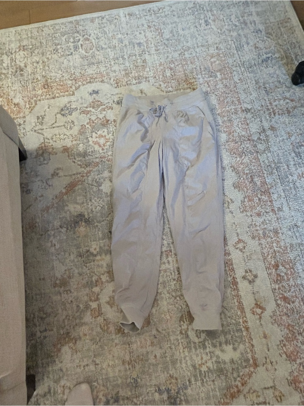 lululemon dance studio joggers, bone color
